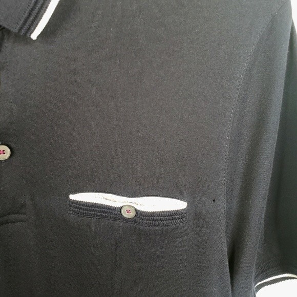 Ted Baker London Mens Short Sleeve Chest Pocket Polo Shirt Size 4 - Picture 7 of 7